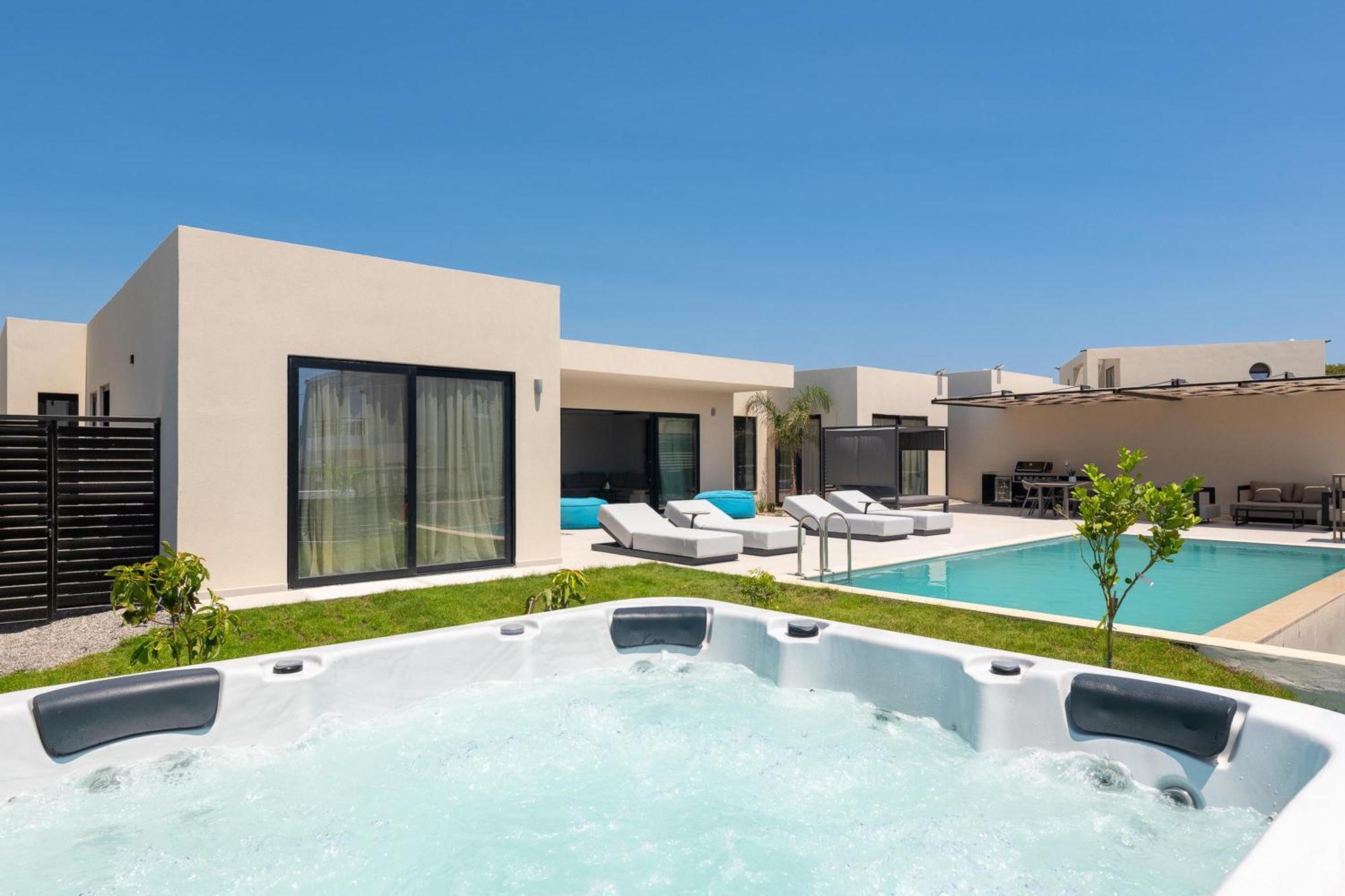 Villa Trapezia Luxury Living Kolymbia Esterno foto