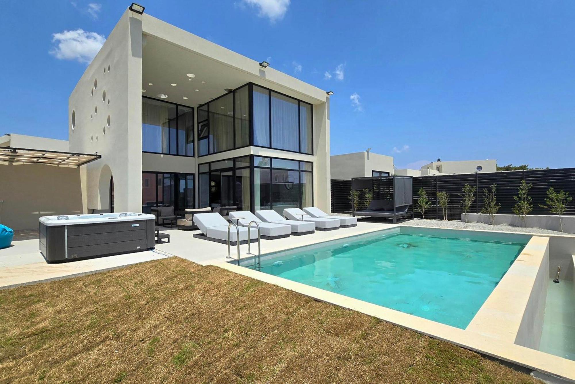 Villa Trapezia Luxury Living Kolymbia Esterno foto