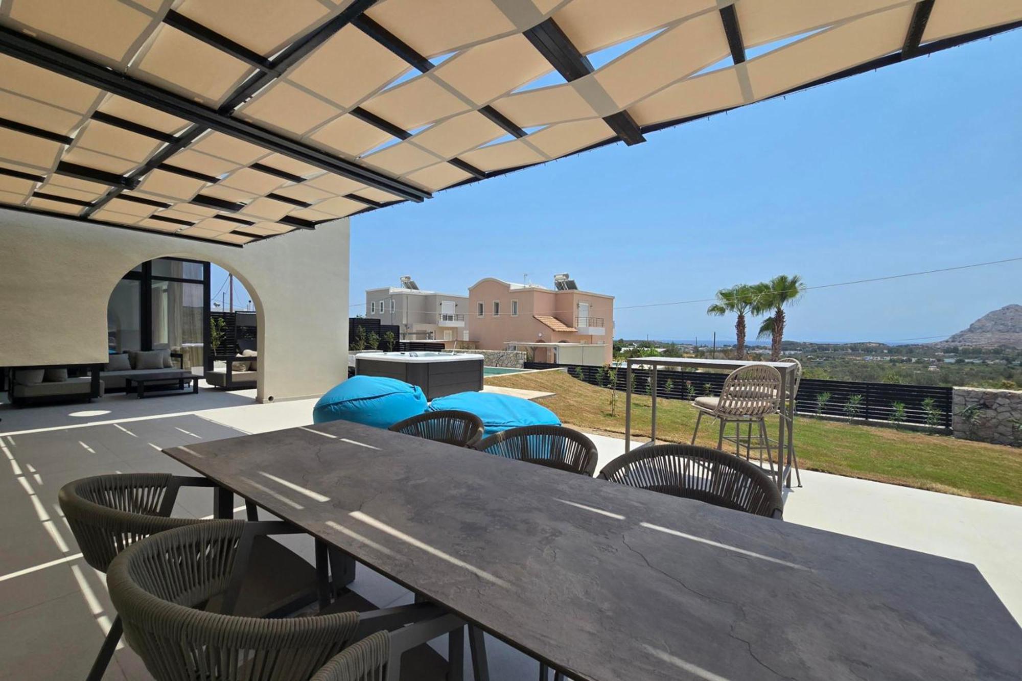 Villa Trapezia Luxury Living Kolymbia Esterno foto