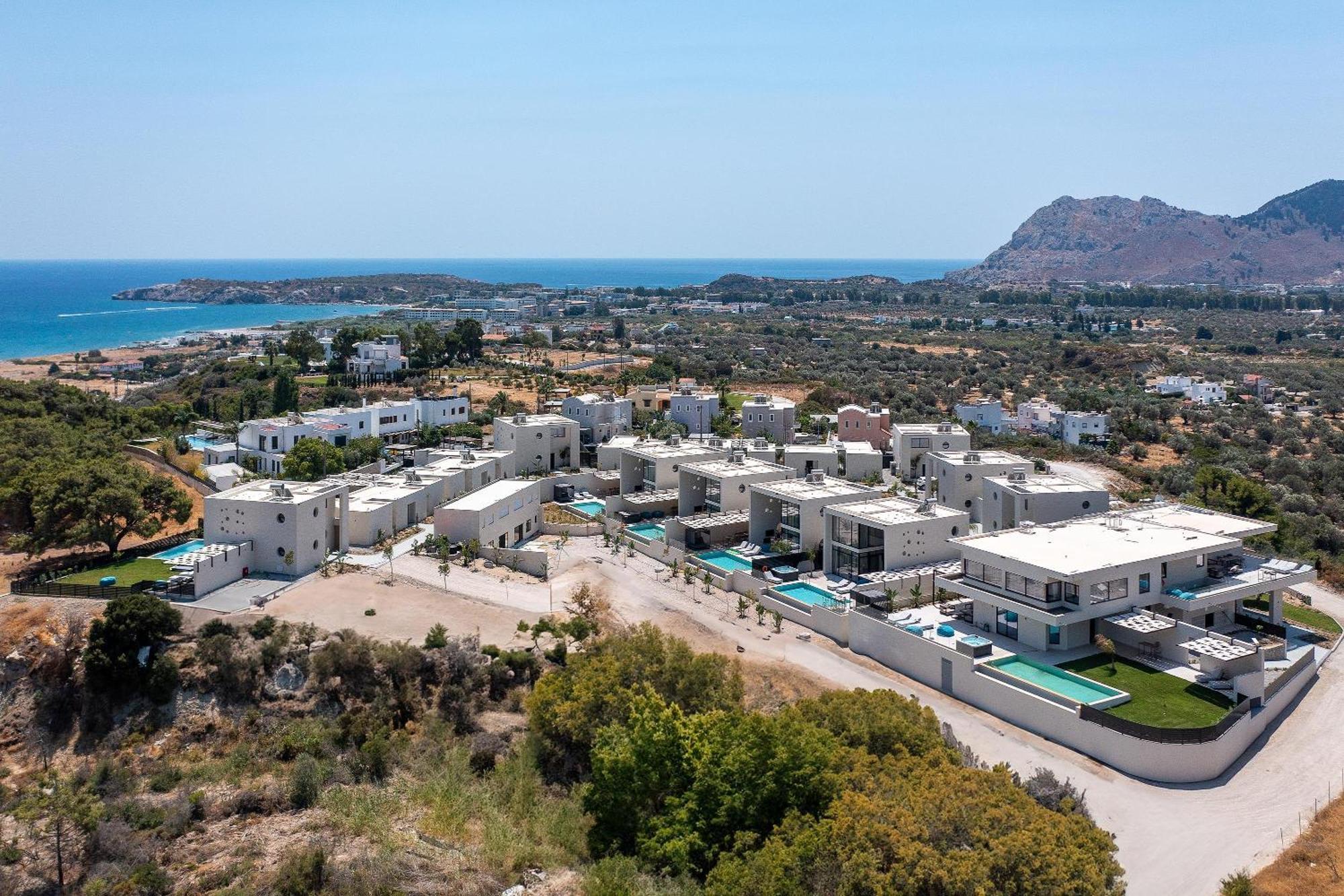 Villa Trapezia Luxury Living Kolymbia Esterno foto