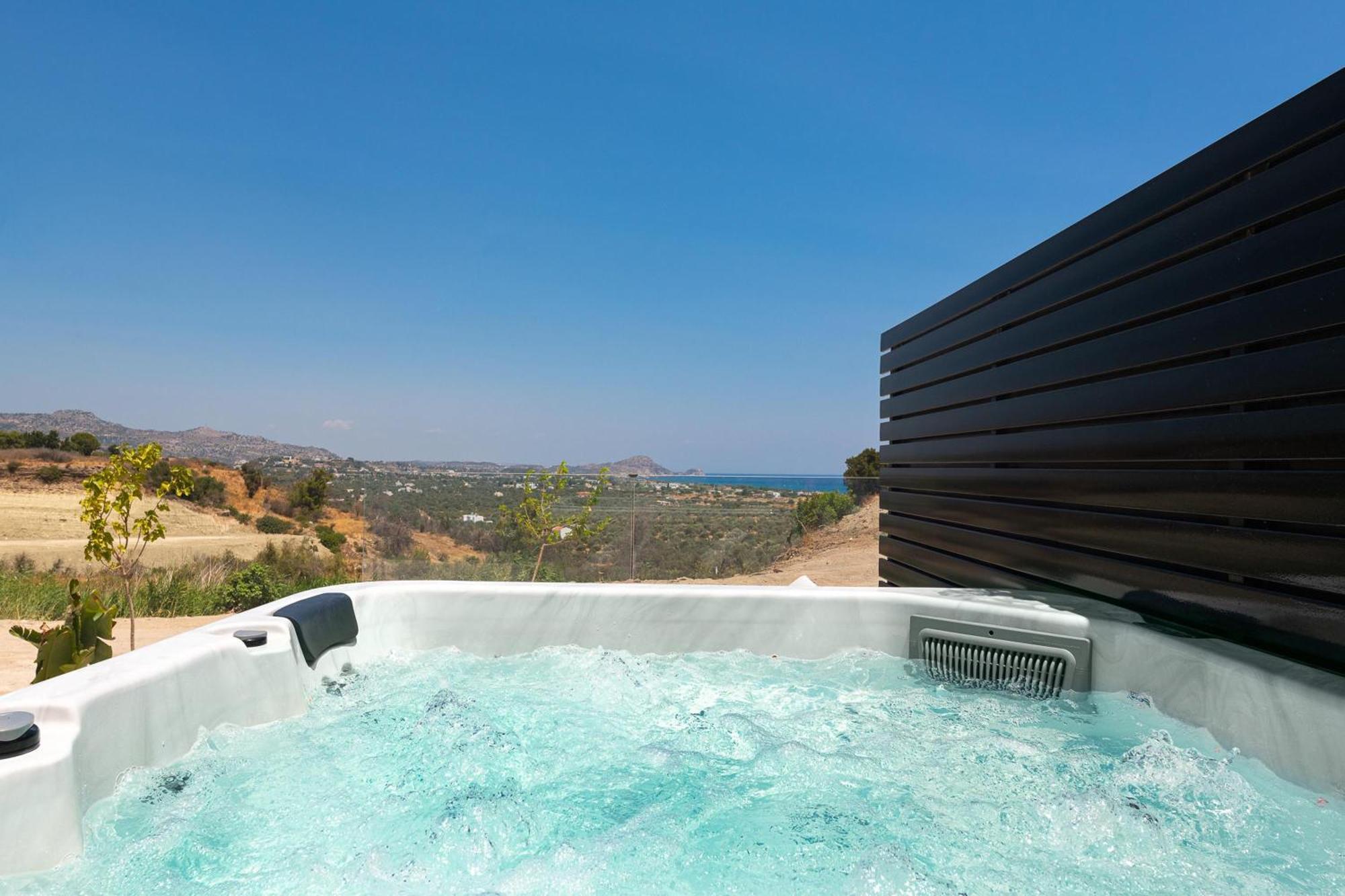 Villa Trapezia Luxury Living Kolymbia Esterno foto