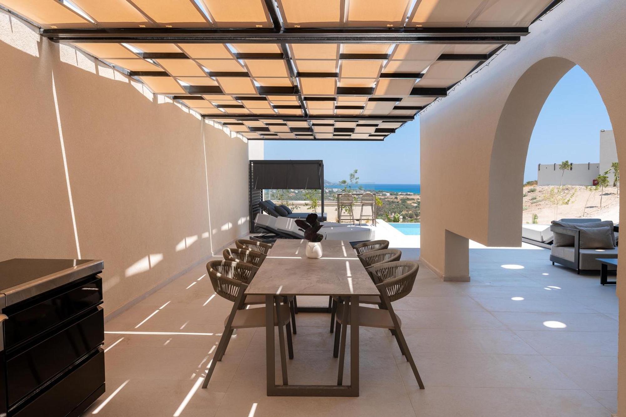 Villa Trapezia Luxury Living Kolymbia Esterno foto